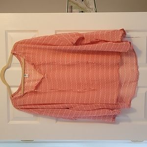 Print Flowy Blouse